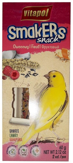 Vitapol Smakers Dla Kanarka - Owocowy 2Szt [2510]
