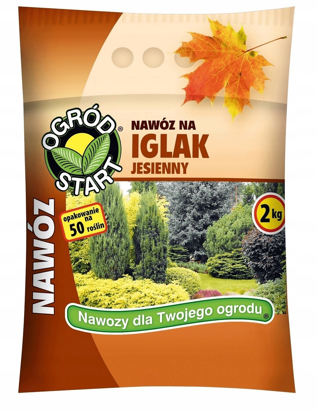 Фото - Інший садовий інструмент Start Nawóz na iglaki jesienny 2 kg Ogród 