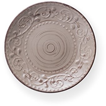 Brandani serendi Poppity Sand Stone towaru deser talerz, porcelana, taupe, 21 cm Brandani_55969