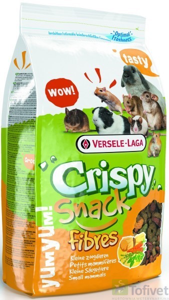 Versele-Laga Crispy SNACK FIBRES 15kg dla gryzoni granulat warzywny VL-461059
