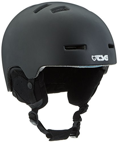 TSG Kask dziecięcy Arctic Nipper Maxi Solid Color, Satin Black, XXS/XS, 750068 750068_Satin Black_XXS/XS