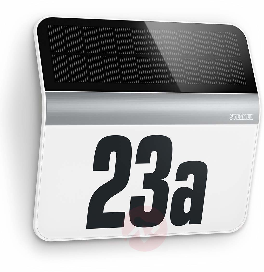 Steinel Oświetlenie numeru domu LED XSolar LH-N, stal szl