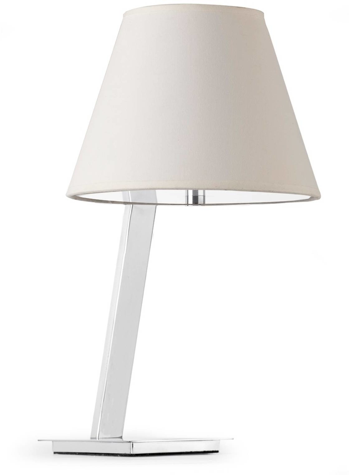 Faro BARCELONA Przepiękna w formie lampa stołowa MOMA biała