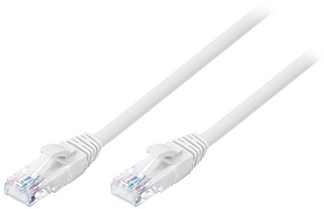 LINDY Lindy 48095 kabel sieciowy, kat. 6 u/UTP Patchkabel Biały, biały 48096