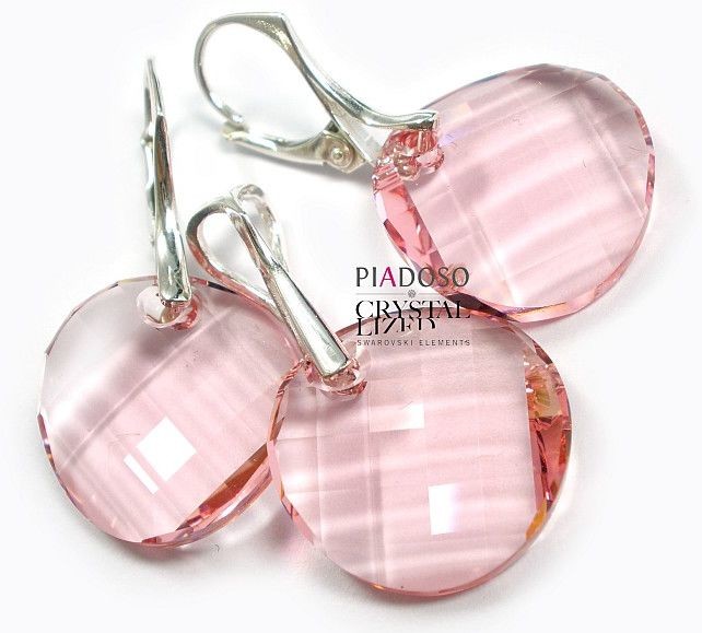 Arande Swarovski Piękny Komplet Srebro Certyfikat 18Lr 2180185427