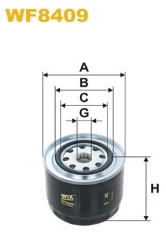 WIX Filtr paliwa WF8401