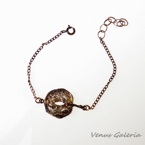 Bransoletka srebrna z jabłuszkiem 2560