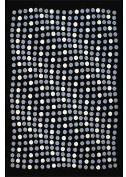 Agnella DYWAN MŁODZIEŻOWY FUNKY JAM 80x120cm CZARNY