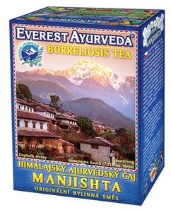 Everest Ayurveda MANJISHTA kleszcze i borelioza herbata ayurwedyjska S55