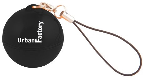 Urban Factory 2 Watt głośnik iPhone/iPod ball, czarny UMB01UF