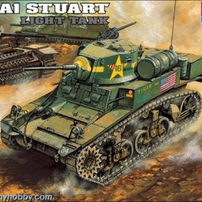 Academy U.S. M3A1 Stuart Light Tank 13269