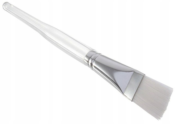 Pędzelek Biały do masek i kremów