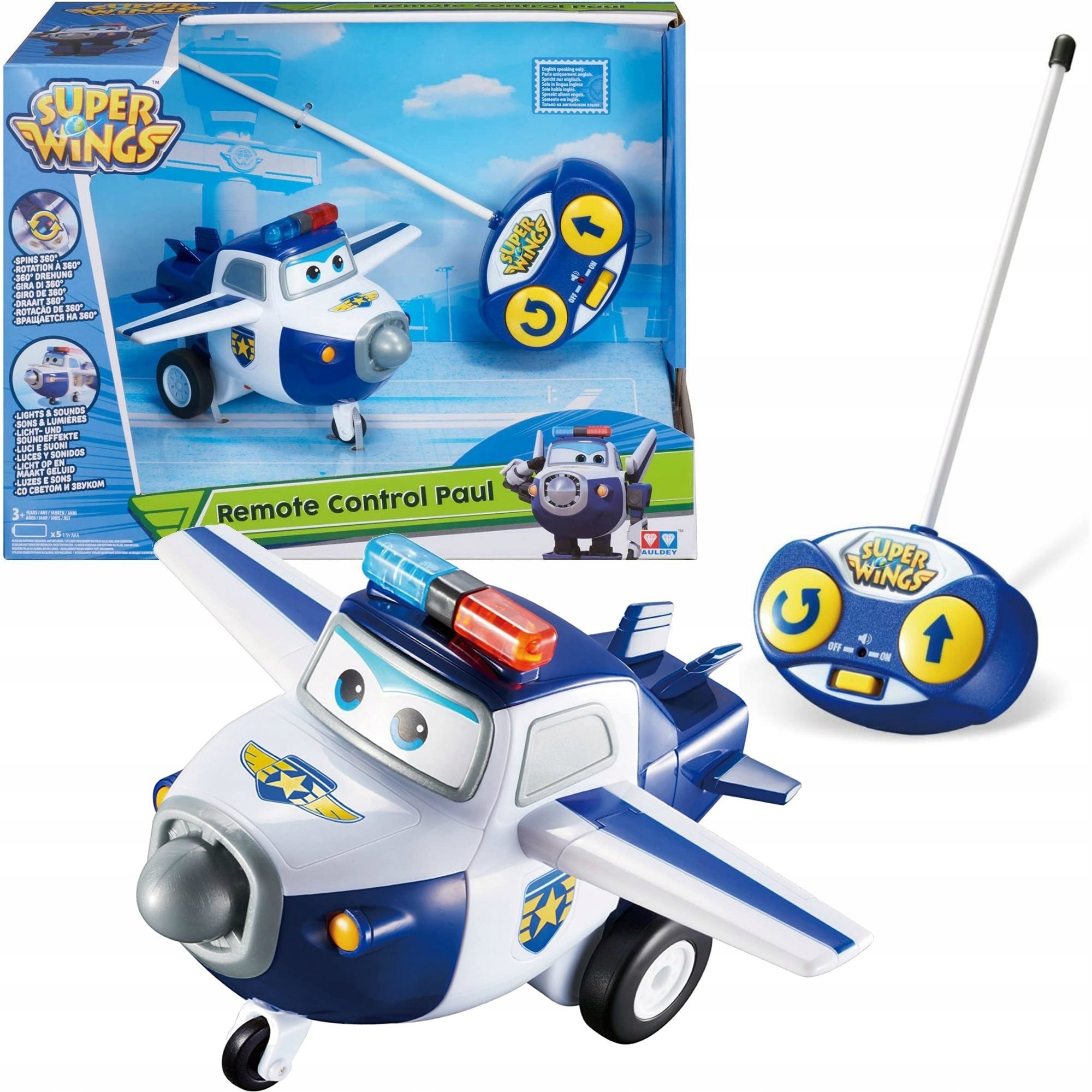 Super Wings Samolot Zdalnie Sterowany Paul Trafik