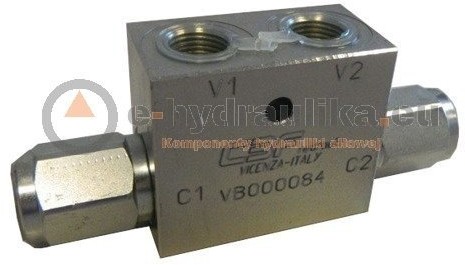 CBF Zawór zwrotny sterowany, CBF,  VBS-38-SP-A, 3/8