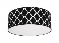 Milagro Pierre D70 plafon 3-punktowy czarny MLP 4419 MLP 4419