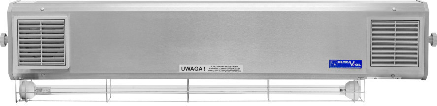 Ultra-viol Sp.j NBVE-60/30N 2-funkcyjna lampa bakteriobójcza przepływowa ścienna NBVE-60/30N