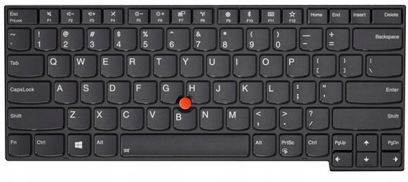 Lenovo Oryginalna klawiatura 01YP399 Nordic