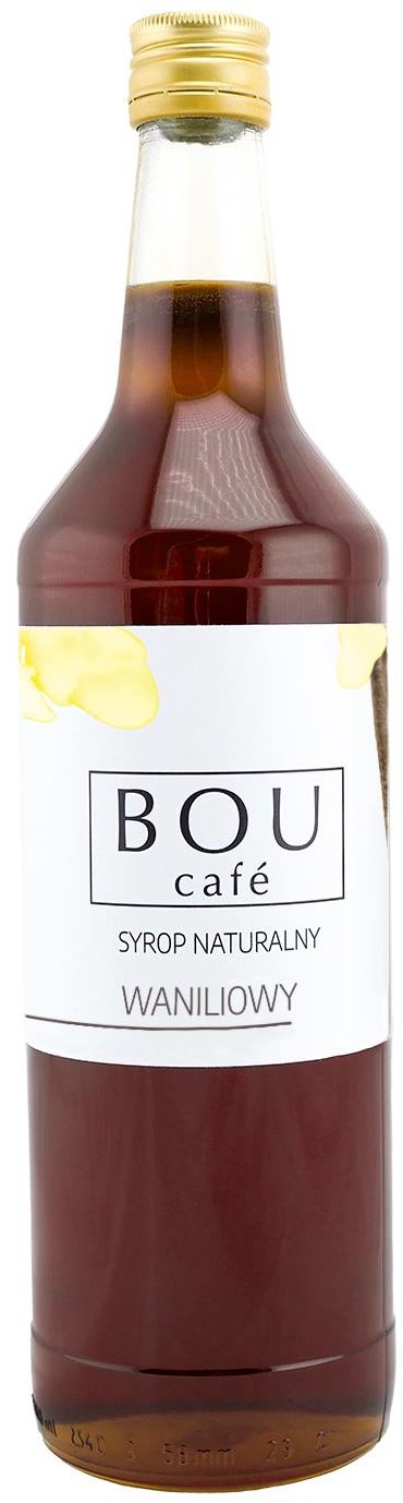 BOU Cafe Naturalny syrop waniliowy 1000ml