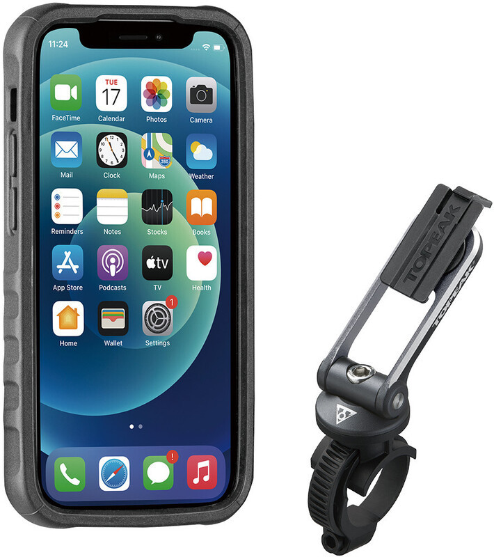 TOPEAK RideCase Smartphone Cover for iPhone 12 Mini incl. Holder, czarny 2022 Akcesoria do smartphonów 15800604
