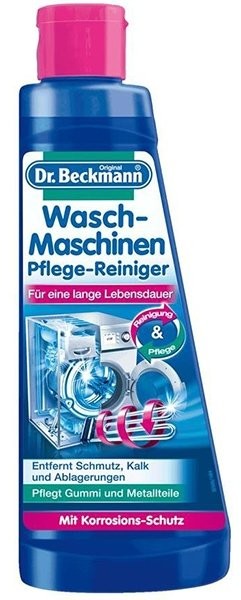 Dr. Beckmann Delta Pronatura Środek do czyszczenia pralek niemiecki Wasch-Maschinen Pflege-reiniger, 250 ml