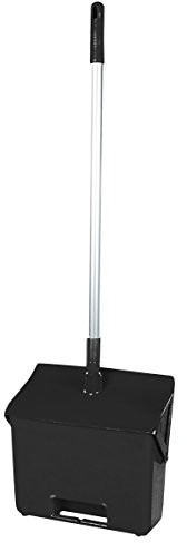 Maya Professional Tools 80200  6 składane szufelka z trzonkiem z aluminium, FBK/Higiena żywności, 330 MM X 310 MM X 125 MM, w kolorze czarnym 80200-6