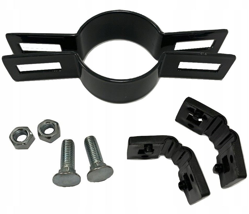 Obejma pośrednia fi60 mm do paneli Grafit Zestaw