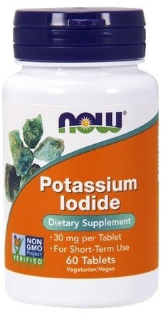 Now Foods Foods FOODS Potassium Iodide (Jodek Potasu) 30mg 60 tabl. NW400