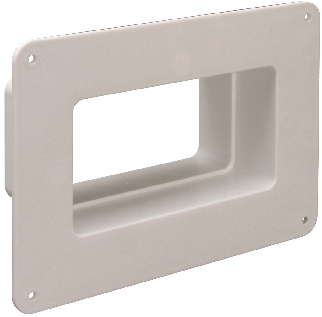 Vents Group Kołnierz przyścienny wpustowy 120 mm x 60 mm