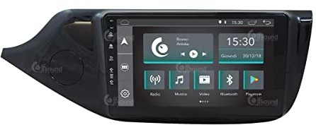 Jf Sound car audio system Custom Fit Radio samochodowe dla Kia Ceed Jasny GPS Bluetooth WiFi USB Full HD Touchscreen Display 9