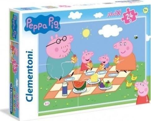 Clementoni Puzzle 24el Maxi Świnka Peppa 24028 24028