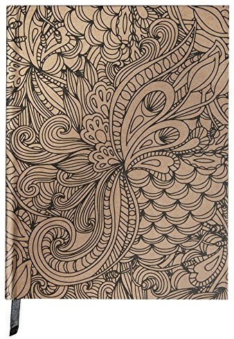 Rayher Hobby 67179521 Tangle writing notebook Jungle siły, FSC Mix Credit, papier,, 2.1 x 1.6 x 0.16 cm 67179521