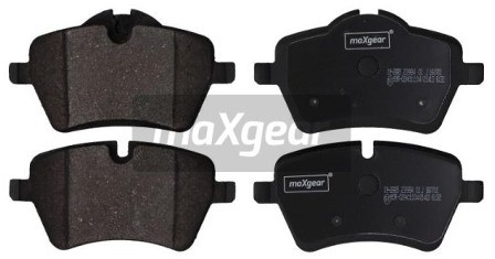 MaxGear Zestaw klocków hamulcowych, hamulce tarczowe 19-2885