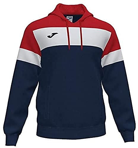 Joma Joma Bluza męska Crew Iv niebieski granatowy / czerwony 3XS 101544.336
