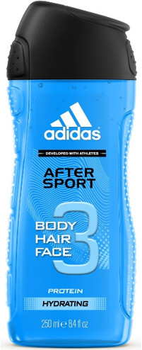 Adidas After Sport 3in1 Żel pod prysznic 250 ml