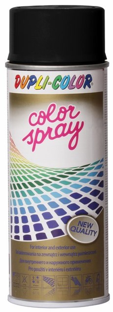Dupli Color Spray  czarny matowy RAL 9017 0 4 l