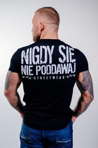 Furia Koszulka Nigdy Się Nie Poddawaj 100% męska