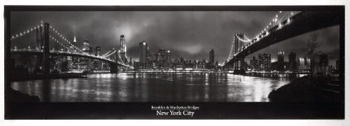 Empire New York plakat na drzwi Manhattan Bridge  Brooklyn + artykuły dodatkowe 333315