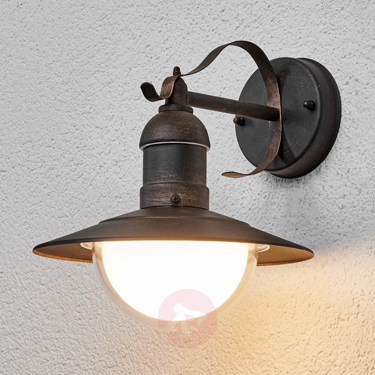 Lampenwelt Zewn CLEA w starodawnym stylu