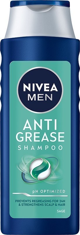 Nivea Men Szampon do włosów przetłuszczających się i do skóry głowy Anti Grease 400ml 132444