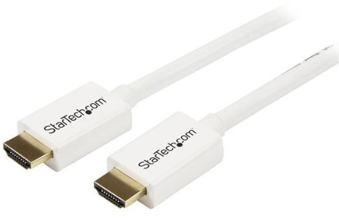 StarTech Kabel 10FT CL3 IN-WALL HDMI CABLE WH - HD3MM3MW