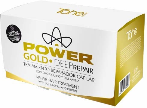 Tahe Power Gold głęboka regeneracja włosów, 6-częściowa, 60 ml