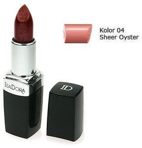 IsaDora Perfect Moisture Lipstick pomadka nawilżająca Sheer Oyster nr 04 4,5g