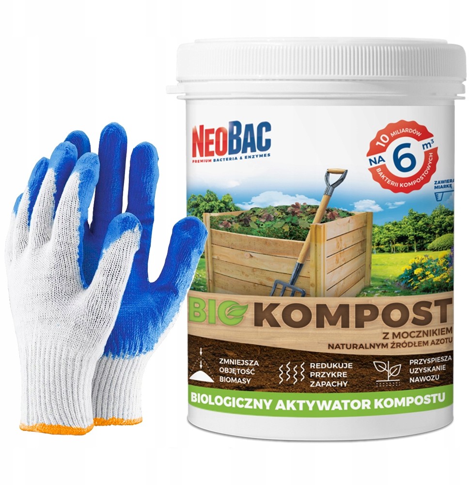 NeoBac Bio Kompost Przyspiesza Kompostowanie Liści