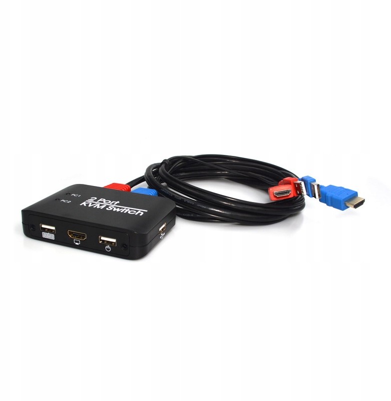 Switch Kvm Usb + Hdmi 2/1 Spacetronik SPH-KVM21
