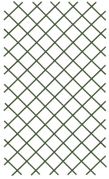 Kratka PVC rozkładana 100 x 200 cm zielona