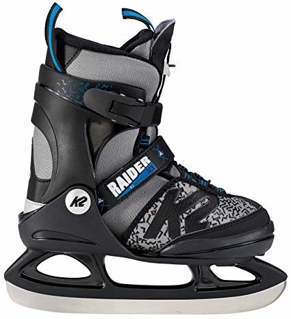 K2 Skate Raider Ice łyżwy chłopięce, czarne/szare, wielokolorowa