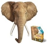 MADD CAPP Puzzle I AM - ELEPHANT - Słoń -plakat - MADD CAPP -700 elementów 5123007