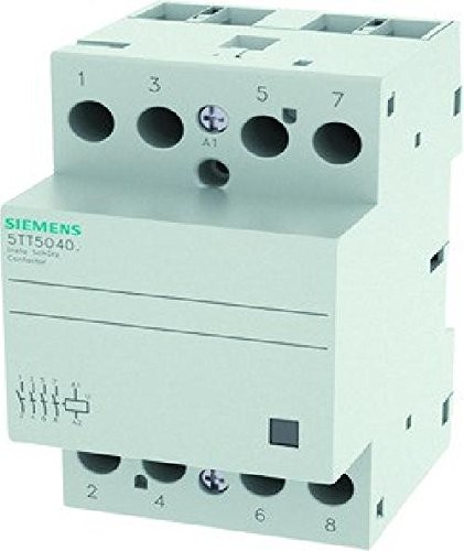 Siemens wyłącznikiem 5tt5 4 nie 230 V AC 220 V prądu ciągłego 3 Module 5TT5040-0