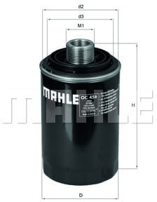 Knecht Filtr Oleju OC 458