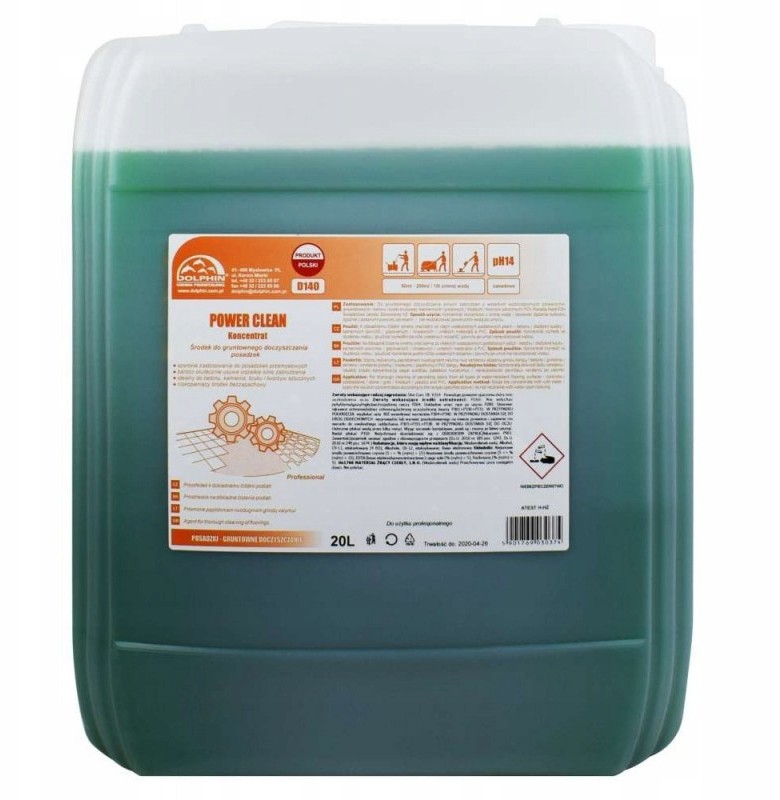 Dolphin Power Clean gruntowne czyszczenie 20 L